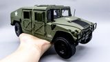  Mô hình xe bọc thép quân sự Hummer Humvee 1:18 Kaidiwei 1469 