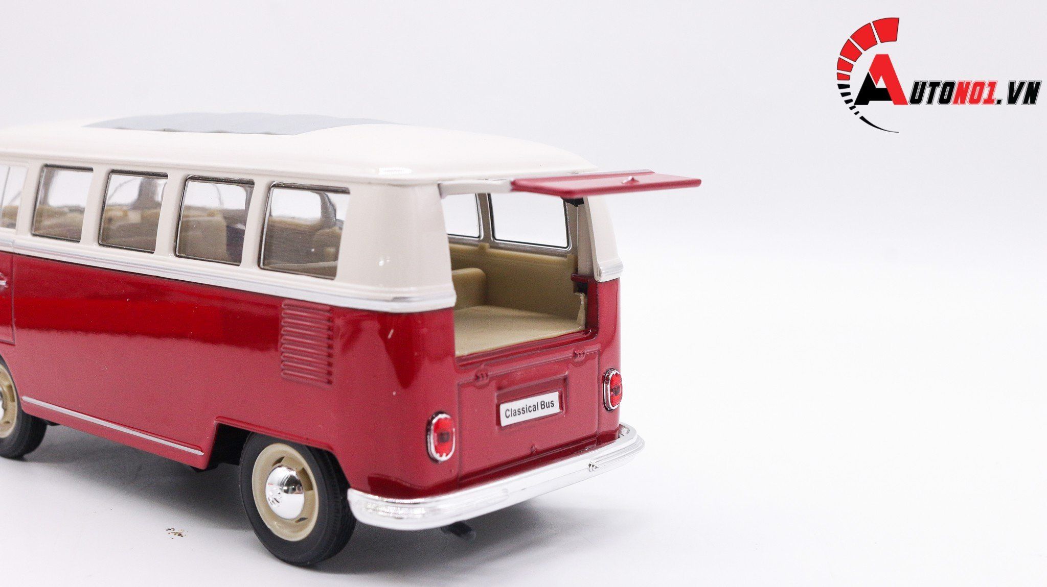  Mô hình xe Volkswagen T1 Bus 1963 1:24 Welly 7823 