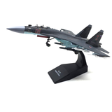  Mô hình máy bay chiến đấu Russia Su-35 BBC POCCNN No.08 Dark gray tỉ lệ 1:100 Ns models MBQS021 