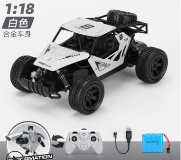  MÔ HÌNH XE ĐIỀU KHIỂN Ô TÔ OFF ROAD DRIFF FAST RACING WHITE 1:18 DEER MAN 