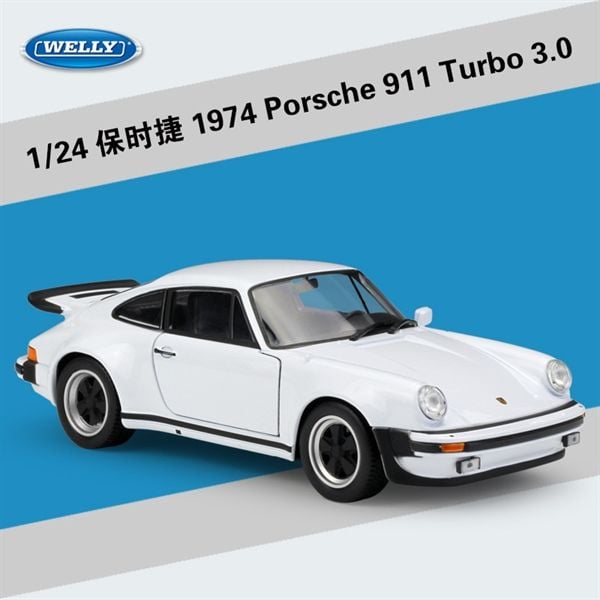  Mô hình xe Porsche 911 Turbo tỉ lệ 1:24 Welly OT043 