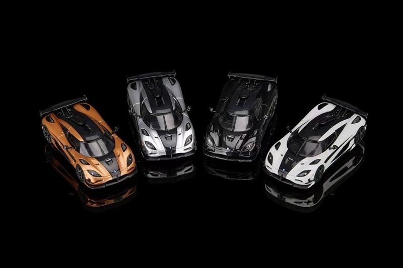  Mô hình xe Koenigsegg Agera RS tỉ lệ 1:64 SMALLCAR Art OT64241 