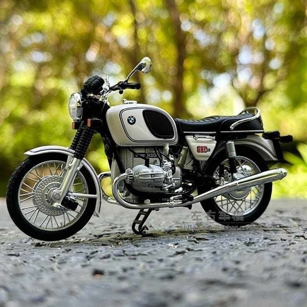  Mô hình xe mô tô BMW R90 cafe tỉ lệ 1:18 Norev MT029 