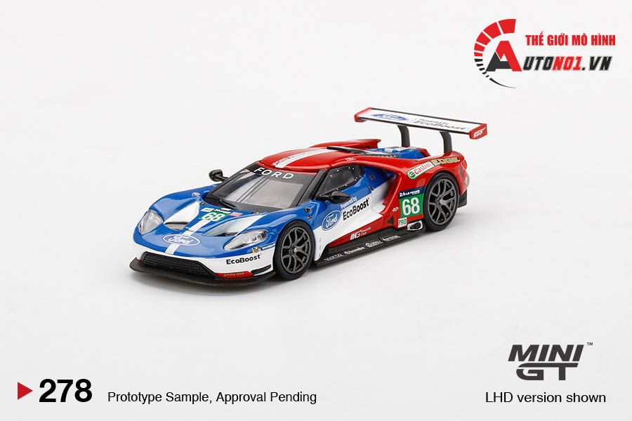 MÔ HÌNH XE FORD GT 1:64 MINIGT