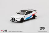  Mô hình xe BMW M4 M-Performance Alpine White tỉ lệ 1:64 MiniGT 