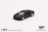  Mô hình xe Bugatti Chiron Super Sport 300+ Matte Black LHD 1:64 MiniGT 