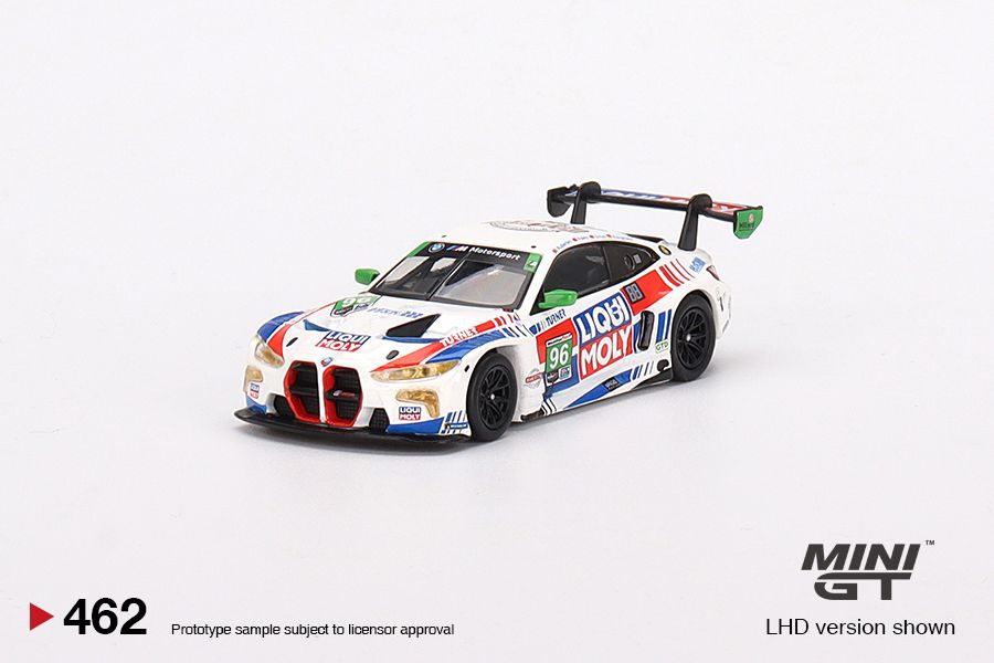  Mô hình xe BMW M4 GT3 #96 2022 IMSA Daytona 24 Hrs tỉ lệ 1:64 MiniGT 