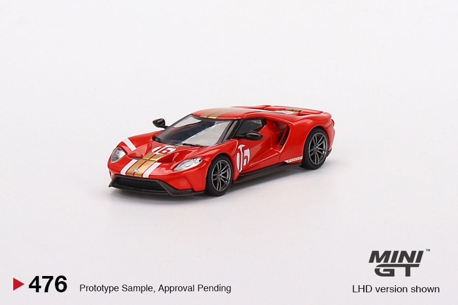  Mô hình xe Ford GT Alan Mann Heritage Edition tỉ lệ 1:64 MiniGT 