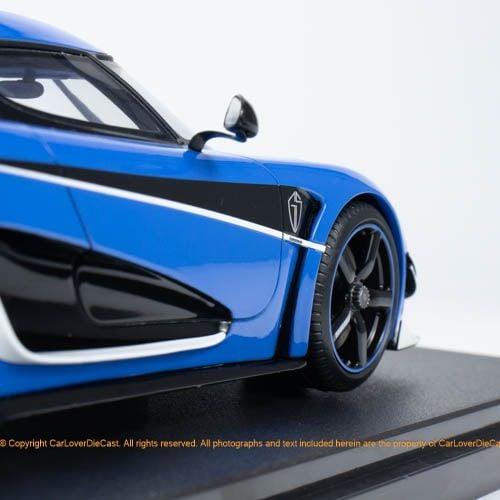  Mô hình xe Koenigsegg Agera RS Blue tỉ lệ 1:18 GT Spirit CLDC028 
