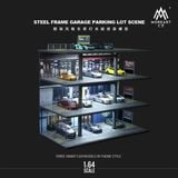  Hộp trưng bày mô phỏng hầm - bãi đỗ xe 3 tầng tỉ lệ 1:64 MoreArt MO922001 