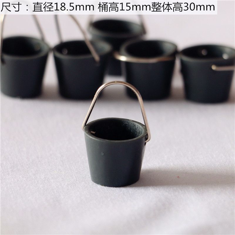 Phụ kiện decor mô hình Bộ Xô Cây Lau Nhà DE044