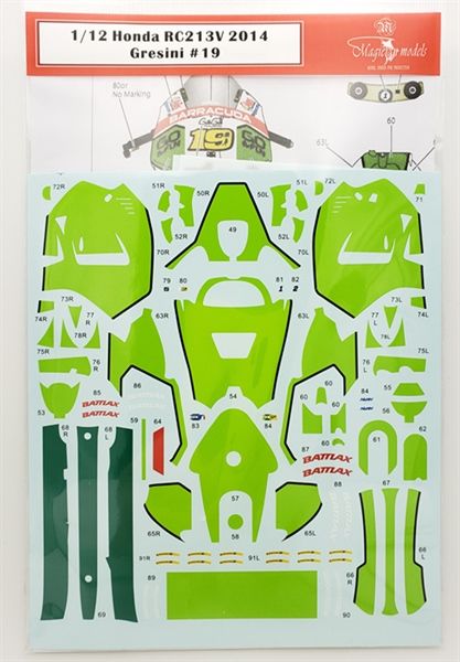  Decal nước Honda Repsol RC213V 1:12 DC144 