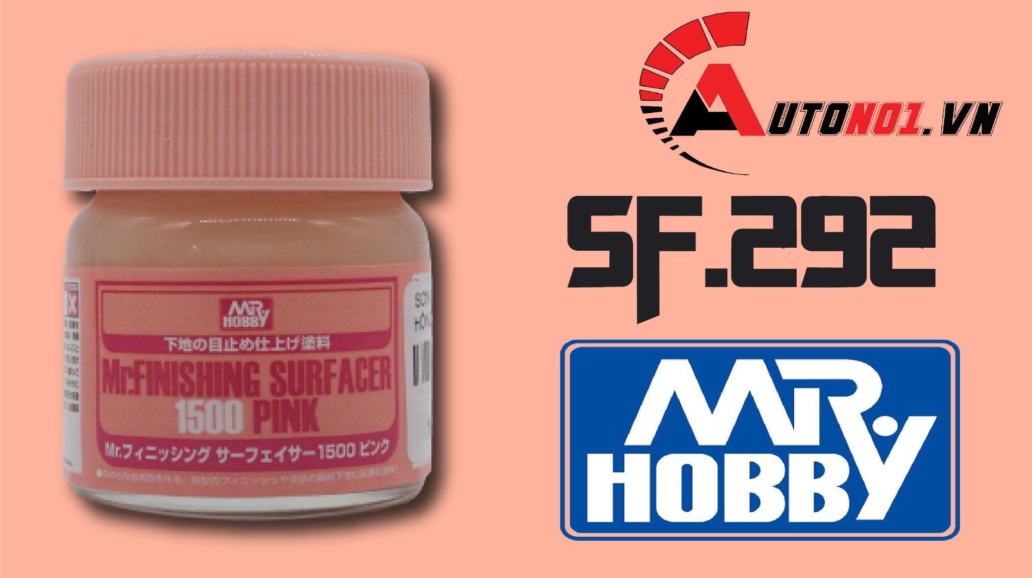  Lacquer sf-292 sơn lót mô hình màu hồng 1500 40ml Mr.Hobby SF292 