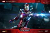  Mô hình nhân vật Marvel Iron man người sắt có đèn MK43 Mark XLIII Avengers SHF tỉ lệ 1:10 18CM ZD Toys FG263 