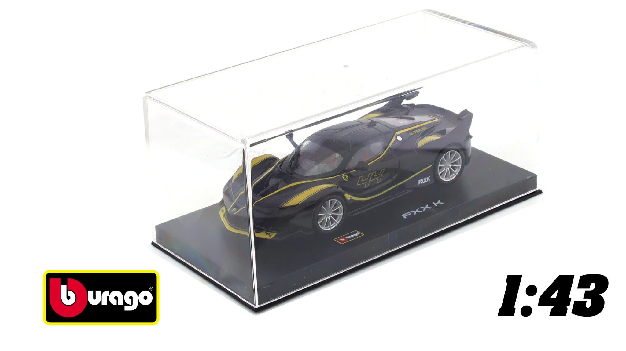  Mô hình xe Ferrari FXX-K #44 hộp mica tỉ lệ 1:43 Bburago OT43013 