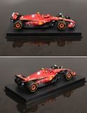  Mô hình xe đua F1 Ferrari Forrmlar SF24 có hộp mica - có figure tỉ lệ 1:43 Bburago 18-36843 OT43014 