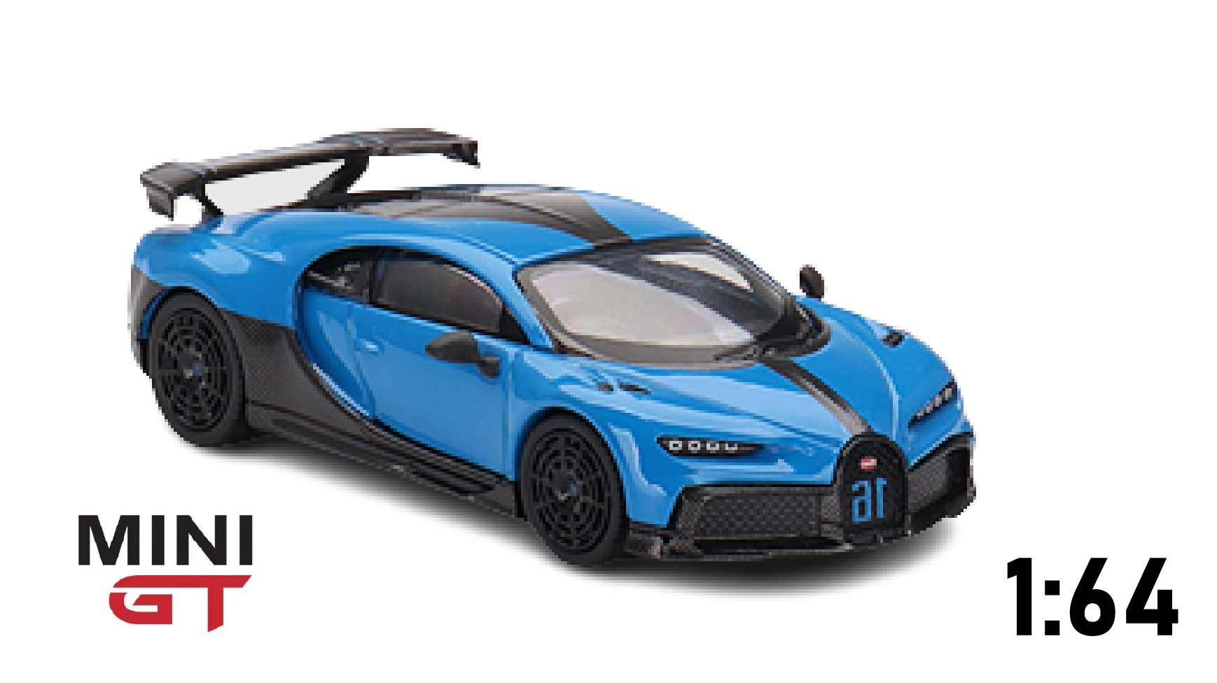  Mô hình xe Bugatti Chiron Pur Sport Blue tỉ lệ 1:64 MiniGT MGT00379 