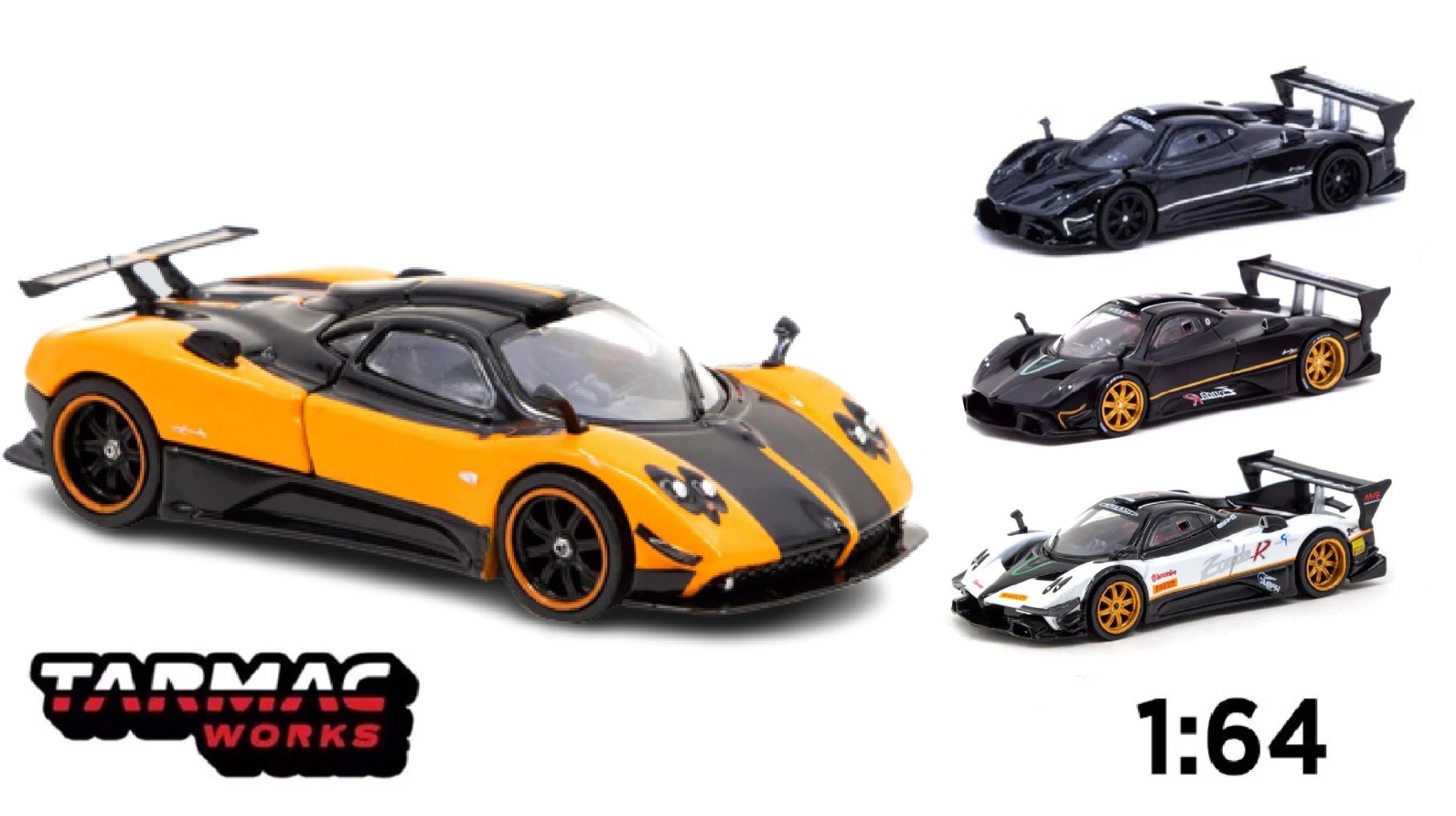  Mô hình xe Pagani Zonda R 1:64 Tarmac Works 