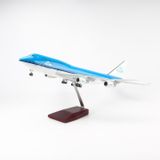  Mô hình máy bay KLM Royal Dutch Airlines Boeing B747 1:130 có đèn led tự động theo tiếng vỗ tay hoặc chạm MB47032 