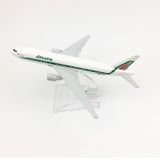  Mô hình máy bay Alitalia Boeing B777 16cm MB16075 