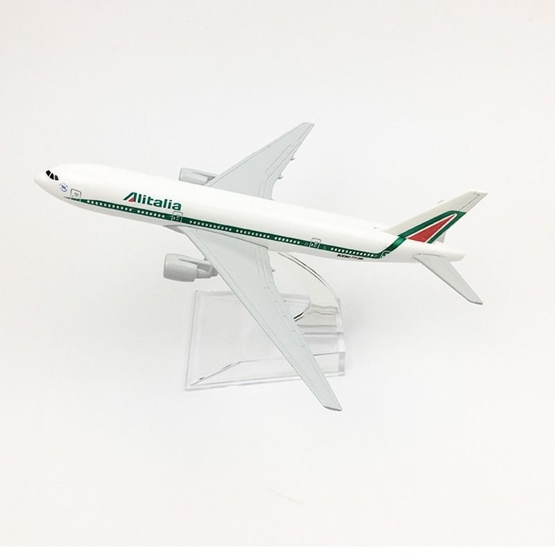  Mô hình máy bay Alitalia Boeing B777 16cm MB16075 