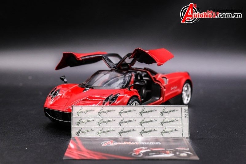  Decal kim loại Pagani Huayra 7476 DC009 