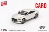  Mô hình xe Bentley Batur Bonneville Pearl bản card tỉ lệ 1:64 MiniGT MGT00969 