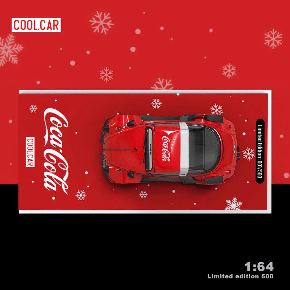  Mô hình xe Volkswagen Beetle Coca Cola tỉ lệ 1:64 CoolCar CC646227 