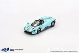  Mô hình xe Ferrari Daytona SP3 Light Blue tỉ lệ 1:64 BBR model BBRFER64020 