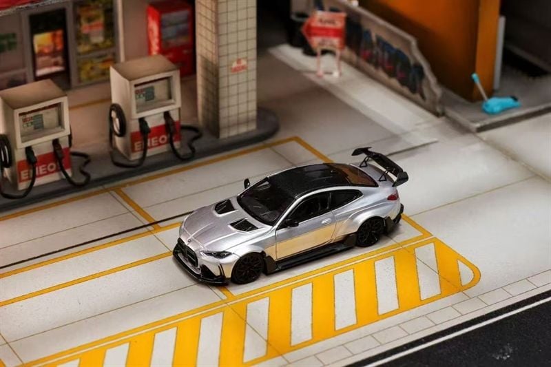  Mô hình xe BMW G82 M4 hợp kim tỉ lệ 1:64 Street Weapon OT64278 