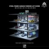  Hộp trưng bày mô phỏng hầm - bãi đỗ xe 3 tầng tỉ lệ 1:64 MoreArt MO922001 