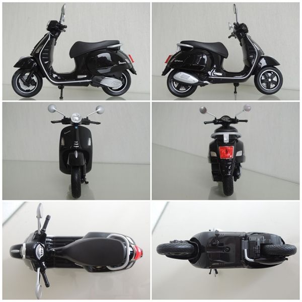  Mô hình xe Vespa GTS super 2020 1:12 Welly 7995 