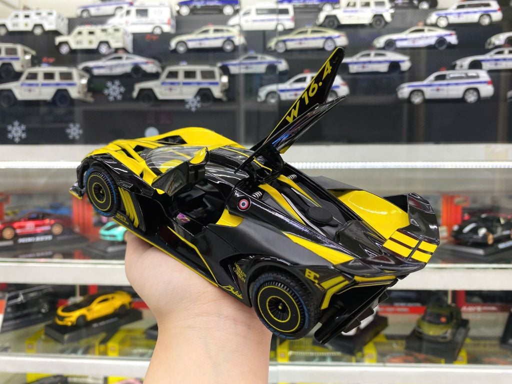Mô hình xe Bugatti Bolide phun khói - full open 1:24 Chezhi OT133