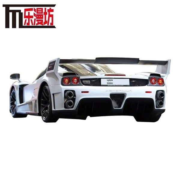  Mô hình xe Ferrari Enzo Modified White mở được capo và nắp máy sau tỉ lệ 1:64 LMF OT64455 