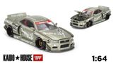  Mô hình xe Nissan Skyline GT-R (R34) Kaido Works V4 tỉ lệ 1:64 Kaido House x MiniGT KHMG103 