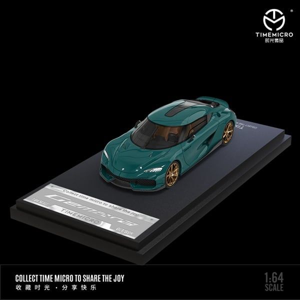  Mô hình xe Koenigsegg Gemera Green tỉ lệ 1:64 Time micro TM800303 