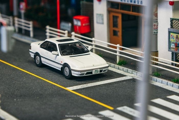  Mô hình xe J Collection X Tarmac, Honda Prelude tỉ lệ 1:64 Tarmac Works 