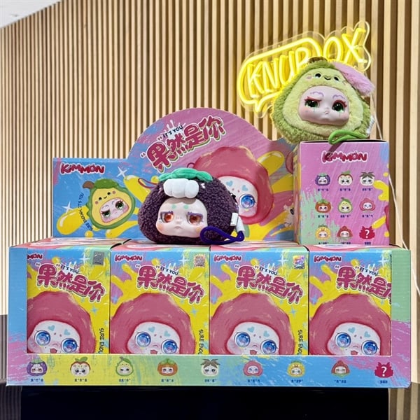  Blind box Hộp mù Kimmon Fruits series - Kimmon trái cây baby three - Blind box chính hãng BL029 