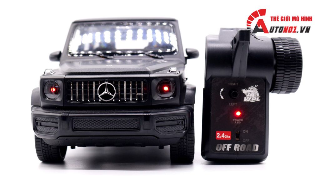 XE ĐIỀU KHIỂN Ô TÔ MERCEDES G63 AMG BẢN NÂNG CẤP BLACK 1:14 AUTONO1 D144