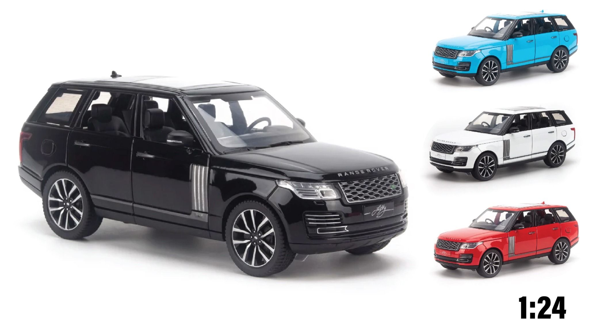  Mô hình xe Land Rover Range Rover 50th Anniversary Edition tỉ lệ 1:24 BMB K2-24-A OT272 