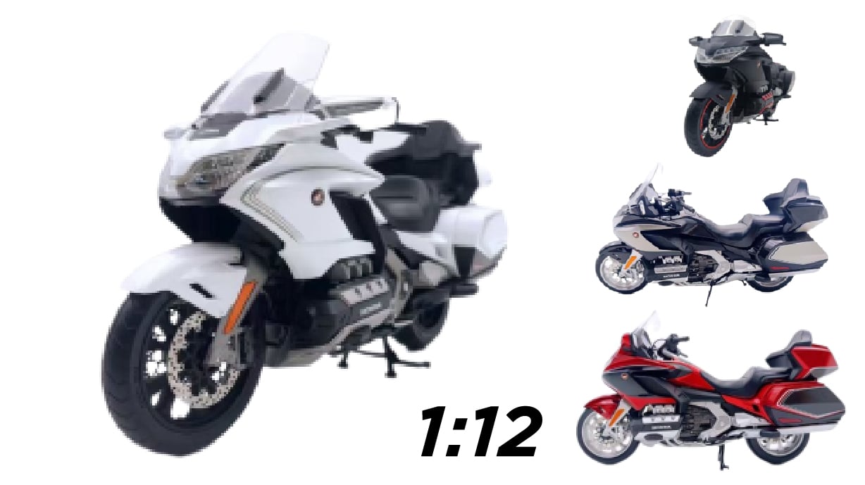  Mô hình xe Honda GL1800 Goldwing tour 1:12 LCD Models 8080 