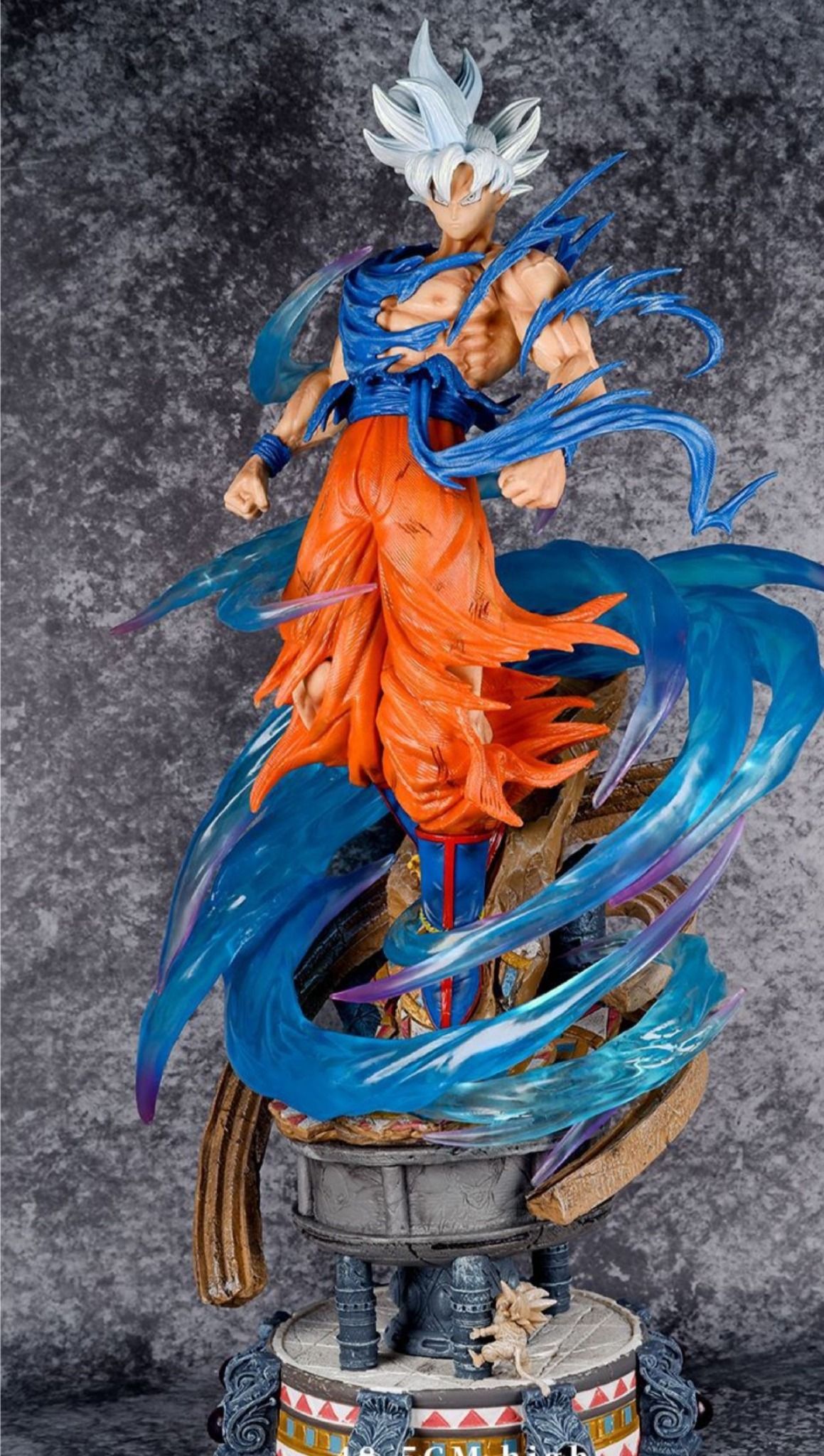  Mô hình nhân vật Dragonball Songoku super saiyan 2 có đầu thay thế - có đèn 48cm FG250 