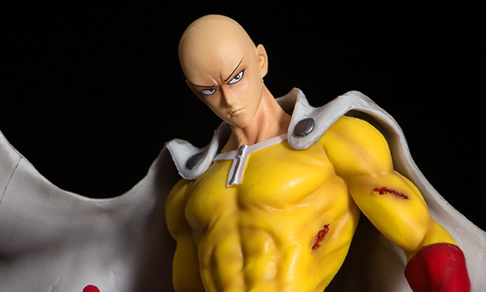  Mô hình nhân vật One punch man Saitama battle damange có đèn 43CM FG261 