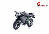  Mô hình xe Kawasaki Ninja H2 1:12 Aoshima 2686 