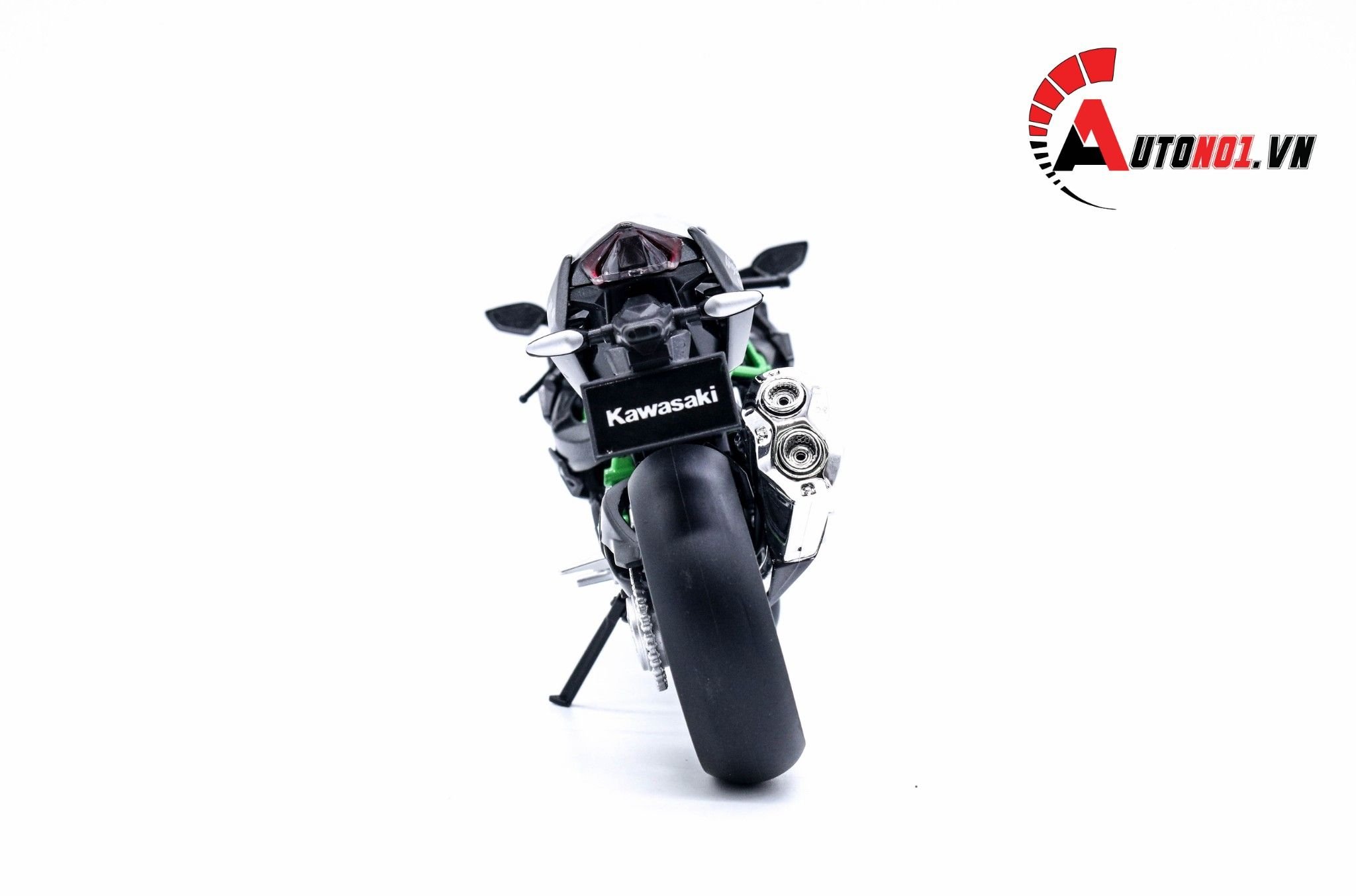  Mô hình xe Kawasaki Ninja H2 1:12 Aoshima 2686 