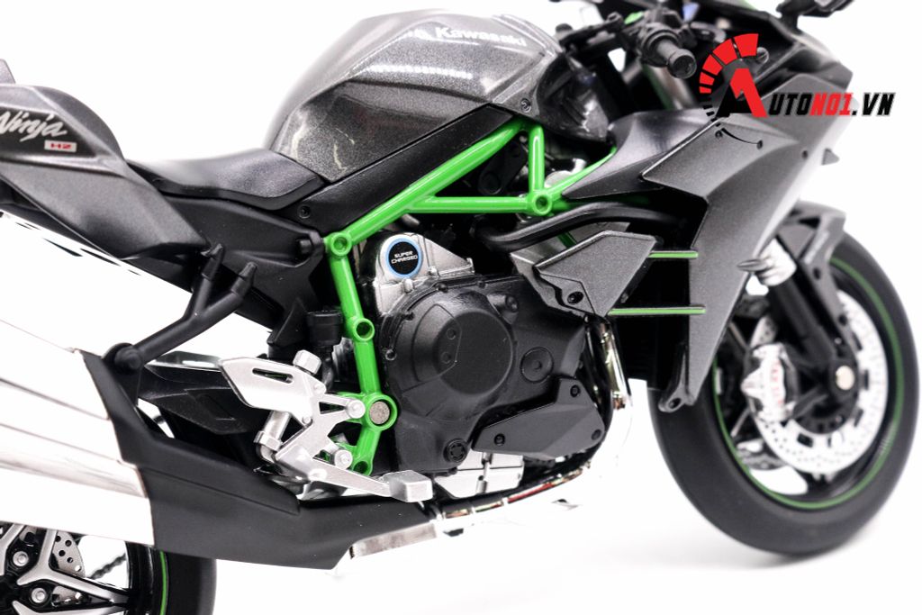 MÔ HÌNH KAWASAKI NINJA H2 1:12 AOSHIMA 2686