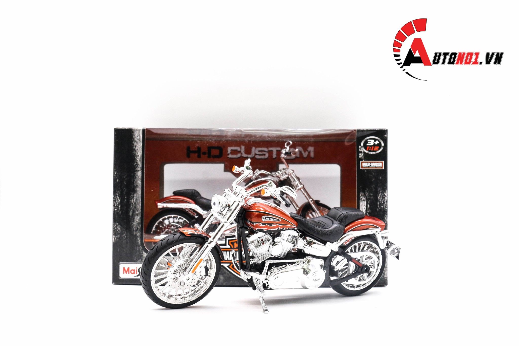  Mô hình xe Harley Davidson 2014 CVO Breakout 1:12 Maisto MT036 