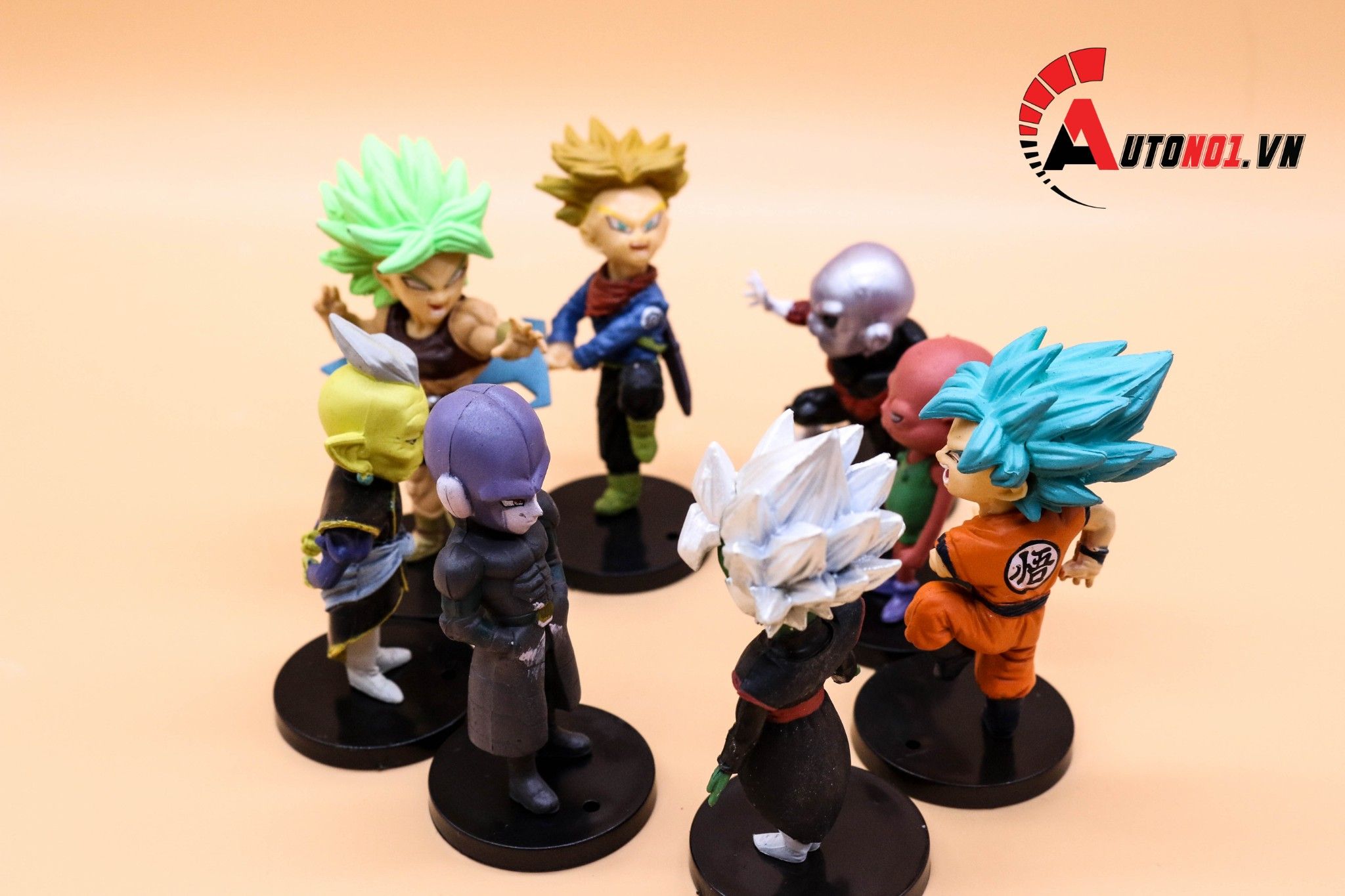  MÔ HÌNH NHÂN VẬT DRAGONBALL SET 16 CON 7.5CM 6209 