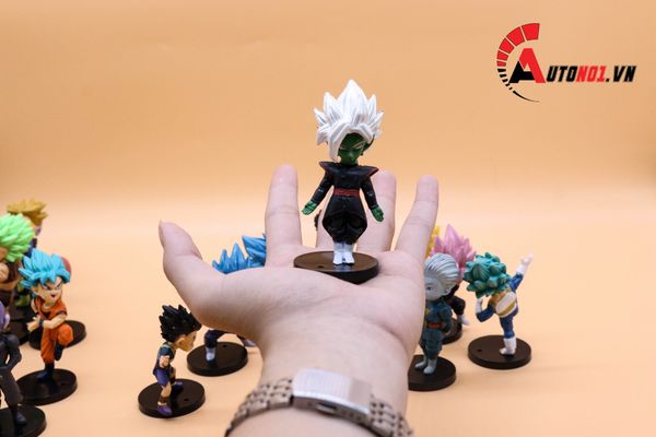 MÔ HÌNH NHÂN VẬT DRAGONBALL SET 16 CON 7.5CM 