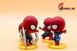  MÔ HÌNH NHÂN VẬT MARVEL KIDS SPIDERMAN SET 8 CON 5 CM ĐẾ TRÒN VÀNG 6204 